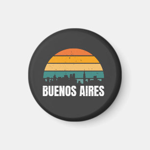 Buenos Aires Retro Magneet