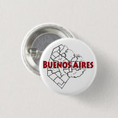 Buenos Aires Ronde Button 3,2 Cm (Voorkant /achterkant)