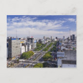 Buenos Aires Skyline Briefkaart (Voorkant)