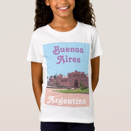 Buenos Aires Souvenir, Argentinië T-shirt (Voorkant)