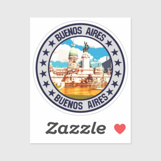 Buenos Aires Sticker (Vel)