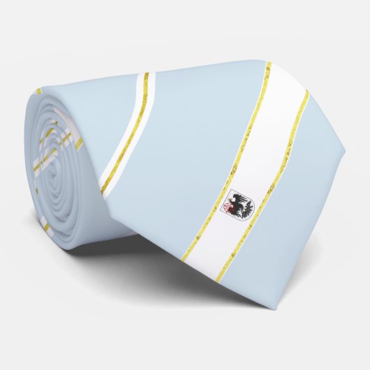 Buenos Aires stripes vlag Stropdas (Opgerold)