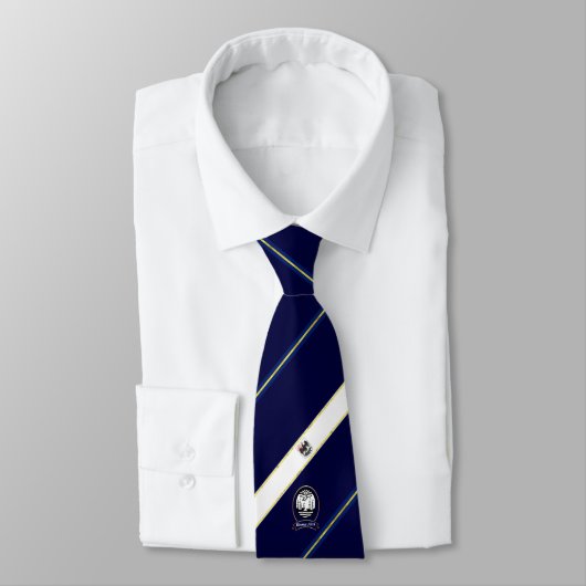 Buenos Aires stripes vlag Stropdas (Gebonden)