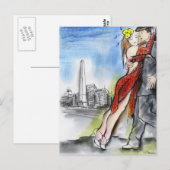 Buenos Aires Tango Briefkaart (Voorkant / Achterkant)