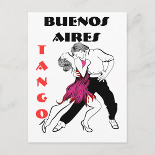Buenos Aires Tango Briefkaart