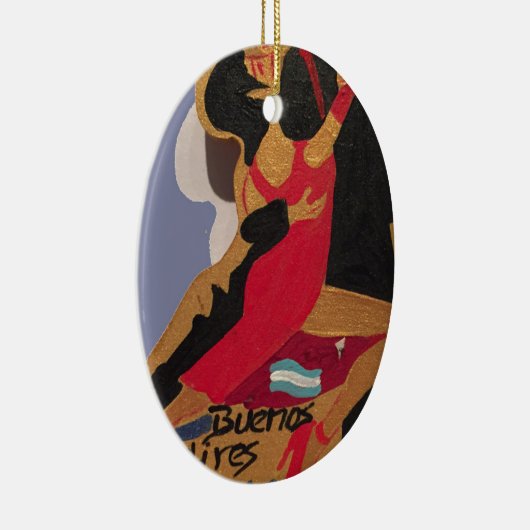 Buenos Aires Tango Keramisch Ornament (Rechts)