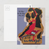 Buenos Aires_Tango_Poem Briefkaart (Voorkant / Achterkant)