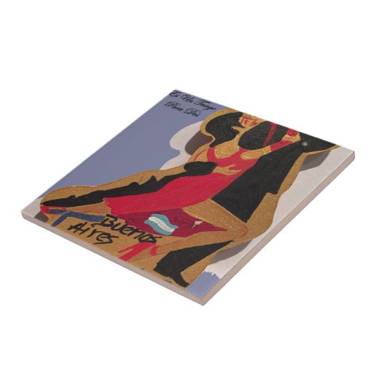 Buenos Aires_Tango_Poem Tegeltje (Zijkant)