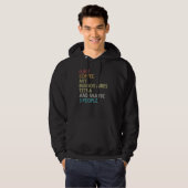 Buenos Aires Tetra Fish Coffee Aquarium  Re Hoodie (Voorkant volledig)