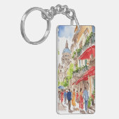 Buenos Aires Travel Sleutelhanger (Voorkant Links)