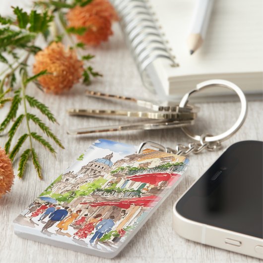 Buenos Aires Travel Sleutelhanger (Voorkant Rechts)