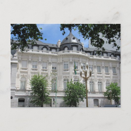 buenos aires - witte architectuur briefkaart (Voorkant)