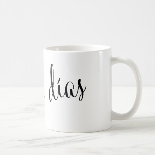 Buenos Días Goedemorgen Spaans Mok (Rechts)