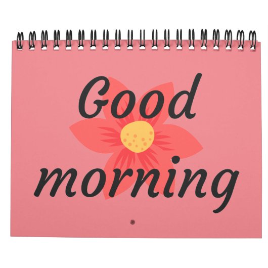 Buenos Días | Good morning Kalender (Achterkant)