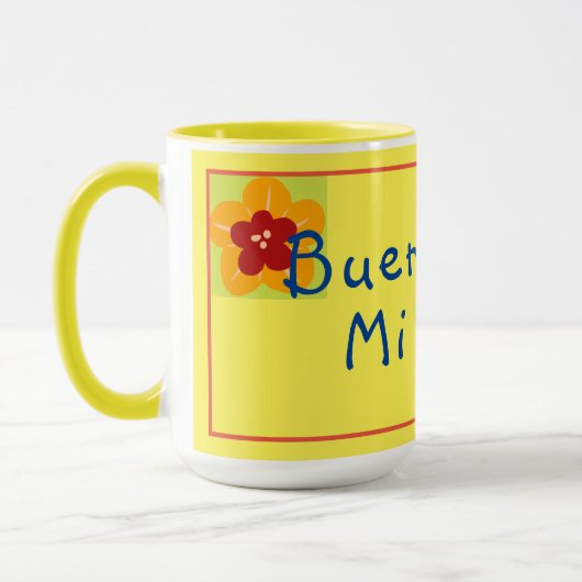 Buenos Dias Mi Amor Taza de Café Mug Mok (Links)