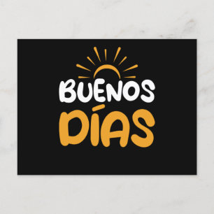 Buenos Dias Spain Good Morning Briefkaart