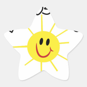 Buenos Dias Ster Sticker