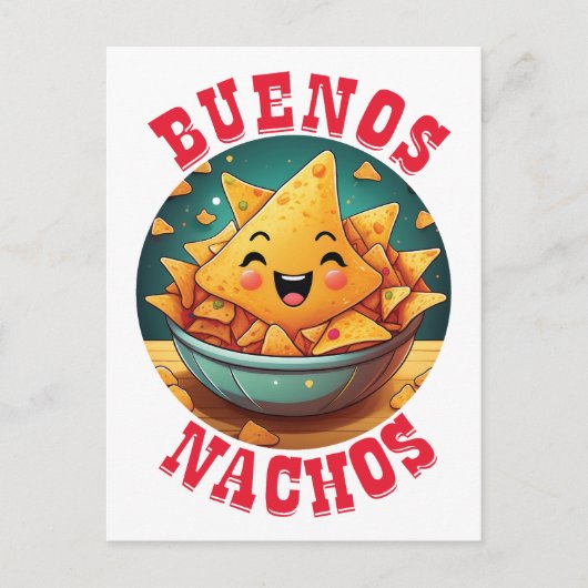 Buenos Nachos Briefkaart (Voorkant)