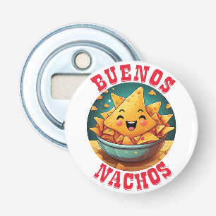 Buenos Nachos Button Flesopener