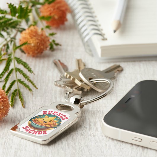 Buenos Nachos Sleutelhanger (Zijkant)