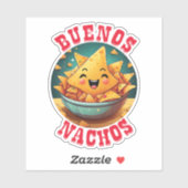Buenos Nachos Sticker (Vel)
