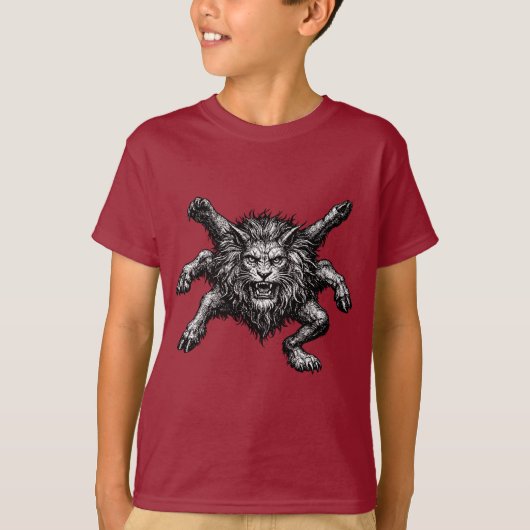 Buer Leeuw van het Holle Rijk T-shirt (Voorkant)