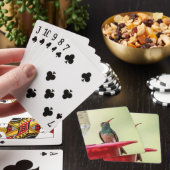 Buff-bellied hummingbird in Texas Pokerkaarten (Insitu)