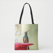Buff-bellied hummingbird in Texas Tote Bag (Voorkant)