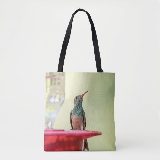 Buff-bellied hummingbird in Texas Tote Bag (Voorkant)