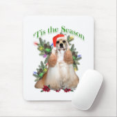 Buff Cocker Spaniel 'Dit is het seizoen Muismat (Met muis)