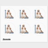 Buff Cocker Spaniel Pap 4 - Sticker (Vel)