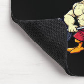 Buff Duck Geen pijn Geen Gain Gym Workout Winkelw Muismat (Hoek)