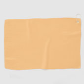 Buff (effen kleur) golfhanddoek (Horizontaal)