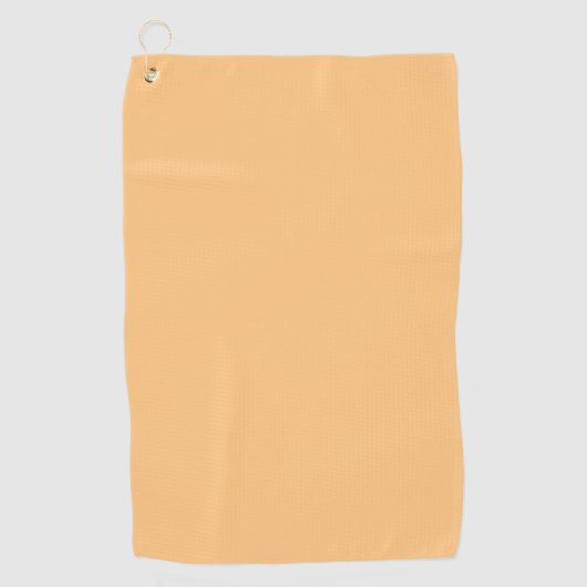 Buff (effen kleur) golfhanddoek (Voorkant)