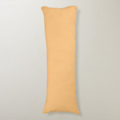 Buff (effen kleur) lichaamskussen (Voorkant Verticaal)