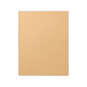 Buff (effen kleur) notitieblok (Linkerzijde)
