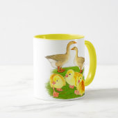 Buff Goose Family Mok (Voorkant rechts)