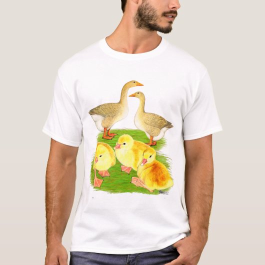 Buff Goose Family T-shirt (Voorkant)