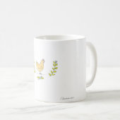 Buff Hen en Branches Mok (Voorkant rechts)