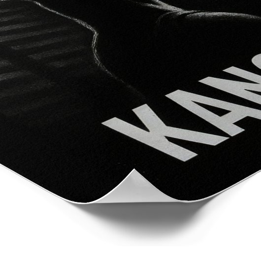 Buff Kangaroo Gym Bros Comic Poster (Hoek)