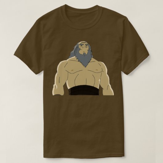 Buff oom Iroh Avatar T-shirt (Design voorkant)