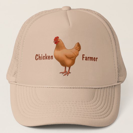 Buff Orpington Chicken Hen Trucker Pet (Voorkant)