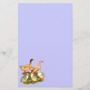 Buff Orpington Eendenfamilie Briefpapier