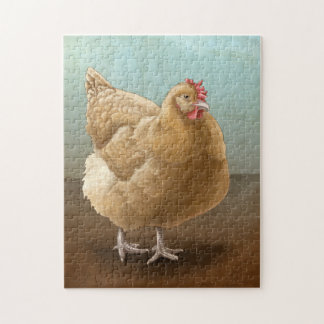 Buff Orpington Hen Puzzle Legpuzzel