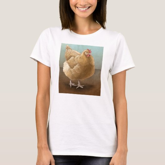 Buff Orpington Hen Women's Shirten T-shirt (Voorkant)