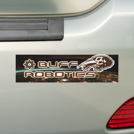 Buff Robotics Bumpersticker (Op auto)