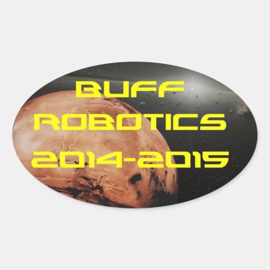 Buff Robotics Sticker (Voorkant)