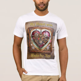 Buff Rode Hart Stoomtech Serie T-shirt