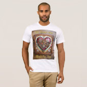 Buff Rode Hart Stoomtech Serie T-shirt (Voorkant volledig)