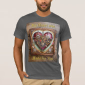 Buff Rode Hart Stoomtech Serie T-shirt (Voorkant)